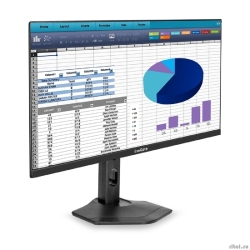 LCD ExeGate 23.8" EH2400C ProSmart ������ {IPS 1920x1080 100Hz 3-5ms 16:9 250cd 1000:1 178/178 AudioOut Speakers D-Sub HDMI DisplayPort HAS Pivot VESA} [EX300347RUS]  [��������: 3 ����]