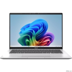ASUS Vivobook 14 X1407QA-LY099W [90NB1603-M007F0] Snapdragon X  X1 26 100/16GB /1TB SSD/Qualcomm Adreno GPU/14" WUXGA (1920 x 1200) / WIN11 HOME/1.49 kg/Cool Silver}  [��������: 1 ���]