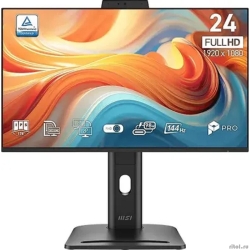MSI PRO 23.8" MP245PDG E14 {IPS 1920x1080 144Hz 1ms 16:9 1000:1 250cd 178/178 HDMI DisplayPort USB M/M webcam HAS Pivot}  [��������: 1 ���]