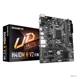 Gigabyte H410M H (2.0) {LGA1200,Q470E,2xDDR4,1*PCI-Ex16, 2*PCI-Ex1, M.2, TypeC, 3*USB3.2Gen1, 6*USB2.0, 4*SATA3.0, 1G, VGA, HDMI mATX} RTL  [��������: 3 ����]