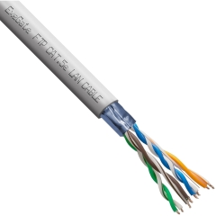 Exegate EX300623RUS ������ ExeGate FUTP4-C5e-CCA-S26-IN-PVC-GY-305 FTP 4 ���� ���.5e CCA, 0.41�� (26AWG), �����, 305�, �����, PVC  [��������: 1 ���]