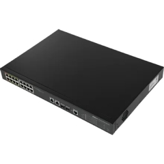 DAHUA DH-LR2218-16ET-240-V2 18-�������� ����������� ���������� � ePoE, ������� L2, 16xRJ45 100Mb PoE; 2������ SFP/RJ45 1Gb uplink, �������� 240��, ���������� 8.8 ����/�, MAC-������� 4�  [��������: 3 ����]