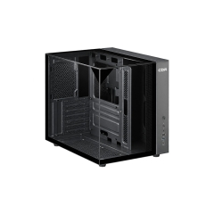 CBR ������ ATX Cube X800BK, ��� ��, 1*USB Type-C, 1*USB 3.0, 1*USB 2.0, HD Audio+Mic, Black [PCC-ATX-X800BK-WPSU]  [��������: 10 ���]