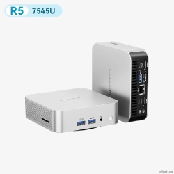 GEEKOM GMA7R57535HS-16512-EU ���� �� A7 , GMA7R57535HS-16512-EU, AMD Ryzen 5 7535HS, 16GB+512GB, WIN11 Pro  [��������: 1 ���]