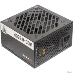 Accord ACC-W650P ATX 650W ACC-W650P 80+ white (20+4pin) 120mm fan 6xSATA RTL  [��������: 2 ������]