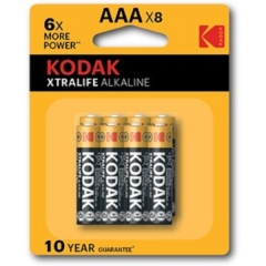 Kodak LR03-8BL XTRALIFE Alkaline AAA (48/192/24192) (8 ��. � ��-��)  [��������: 1 ���]