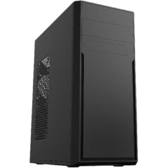 Foxline FL-302-FZ600R-U32 ATX case, black, w/PSU 600W, w/2xUSB2.0+2xUSB3.0, w/pwr cord, w/o FAN  [��������: 1 ���]