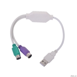 Gembird ��������� � USB Am �� 2xPS/2  [UAPS12]  [��������: 3 ������]