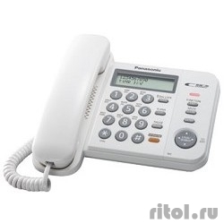 Panasonic KX-TS2358RUW () {,Caller ID,, , , ""}  [: 1 ]