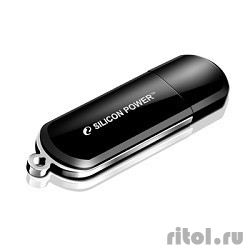 Silicon Power USB Drive 16Gb Luxmini 322 SP016GBUF2322V1K {USB2.0, Black}  [: 1 ]