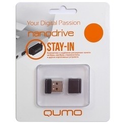 USB 2.0 QUMO 32GB NANO [QM32GUD-NANO-W] White  [: 3 ]