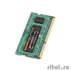 QUMO DDR3 SODIMM 4GB QUM3S-4G1600K11/C11 PC3-12800, 1600MHz  [: 3 ]