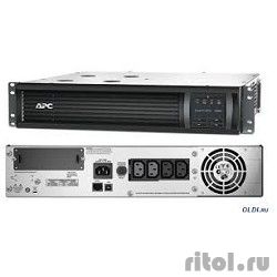 APC Smart-UPS 1000VA SMT1000RMI2U {Line-Interactive, 1000VA/700W, Rack, IEC, LCD, USB, SmartSlot}  [: 3 ]