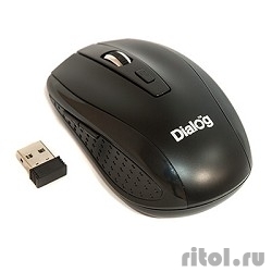 ���� MROP-01U BLACK Dialog Pointer RF 2.4G Optical - 5 ������ + ����� ���������, USB, ������  [��������: 6 �������]