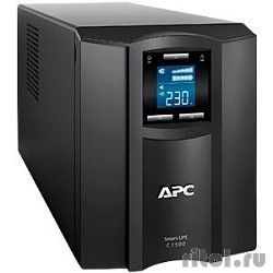 APC Smart-UPS C 1500VA SMC1500I/SMC1500I/KZ{Line-Interactive, Tower, IEC, LCD, USB}  [: 3 ]