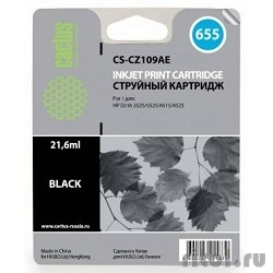 CACTUS CZ109AE �������� �������� CS-CZ109AE ������ ��� �655 HP DJ IA 3525/5525/4515/4525 (21,6ml)  [��������: 1 ���]