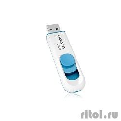 A-DATA Flash Drive 64Gb 008 AC008-64G-RWE {USB2.0, White}  [: 1 ]