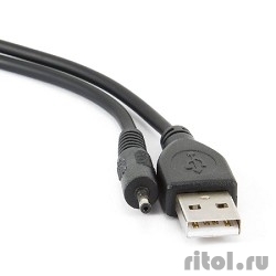 Gembird/Cablexpert CC-USB-AMP25-0.7M ������ USB 2.0 Pro  , AM/DC 2,5�� 5V 2A (��� ��������� Android), 0.7�, �����, ������, �����   [��������: 3 ������]
