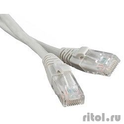 Hyperline PC-LPM-UTP-RJ45-RJ45-C5e-1M-LSZH-GY - U/UTP, Cat.5e, LSZH, 1 ,   [: 2 ]