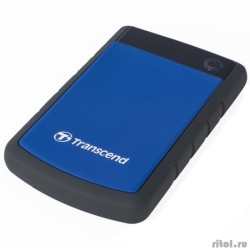 Transcend Portable HDD 2Tb StoreJet TS2TSJ25H3B {USB 3.0, 2.5", blue}  [: 1 ]