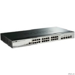 D-Link DGS-1510-28X/A1A PROJ ����������� L2+ ����������� ���������� � 24 ������� 10/100/1000Base-T � 4 ������� 10GBase-X SFP+  [��������: 1 ���]