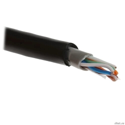 5bites ������ US5505-305CPE ����� ���� UTP/SOLID/5E/24AWG/COPPER/PVC+PE/BLACK/OUTDOOR/DRUM/305M  [��������: 1 ���]