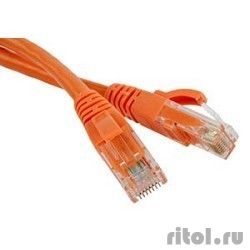 Hyperline PC-LPM-UTP-RJ45-RJ45-C5e-3M-LSZH-OR - U/UTP, Cat.5, LSZH, 3 ,   [: 1 ]