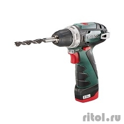 Metabo PowerMaxx�BS ���������� �����-���������� [600080500] { 12� 2�2.0,LC40,����.,����, ��� 0.8 �� }  [��������: 3 ����]