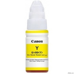 Canon 0666C001 ������� Canon GI-490 Y (yellow), 70 ��  [��������: 6 �������]