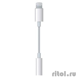 MMX62ZM/A Apple Lightning to 3.5 mm Headphone Jack Adapter MMX62FE/A   [: 1 ]