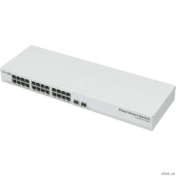 MikroTik CSS326-24G-2S+RM ���������� �����������, L2 24� Gigabit RJ45, 2� SFP+  [��������: 1 ���]