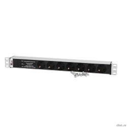 REM ���� ������� Rem-10 ��� ����� � ���. � ���., 7 Schuko, ���� IEC 60320 C14, 10A, ����., 19" (R-10-7S-FI-440-Z)  [��������: 1 ���]