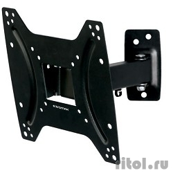 Kromax OPTIMA-203 black {  LED/LCD  15"-42", max 25 , , 3  ,  +5-12,  90,   68.5-225 , max VESA 200x200 }   [: 1 ]