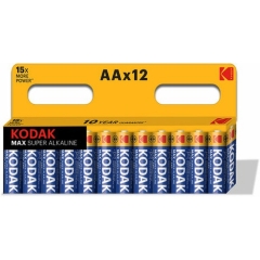 Kodak LR6-12Bl Max Super Alkaline [KAA-12] (120/720/17280) (12 ��. � ��-��)  [��������: 1 ���]