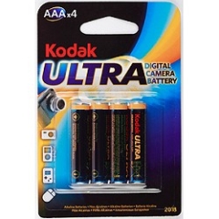 Kodak LR03-4Bl Ultra Premium Alkaline [ K3A-4 U] (40/200/32000) (4 ��. � ��-��)  [��������: 1 ���]