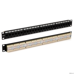 Hyperline PP3-19-48-8P8C-C6-110D - 19", 2U, 48  RJ-45,  6, Dual IDC, ROHS,   (    )   [: 1 ]