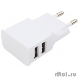 Cablexpert   100/220V - 5V USB 2 , 2.1A,  (MP3A-PC-11 )  [: 3 ]