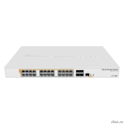 MikroTik CRS328-24P-4S+RM    PoE, 802.3af/at, 4 SFP+, 24 x 1000Mbit  [: 1 ]