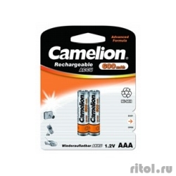 Camelion   AAA- 600mAh Ni-Mh BL-2 (NH-AAA600BP2, ,1.2) (2 .  -)   [: 1 ]