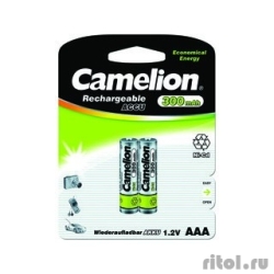Camelion   AAA- 300mAh Ni-Cd BL-2 (NC-AAA300BP2, ,1.2) (2 .  -)  [: 1 ]