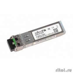 MikroTik S-55DLC80D ������ SFP, 1.25Gbps, SM, 1550nm, 80km, Dual LC connector  [��������: 1 ���]