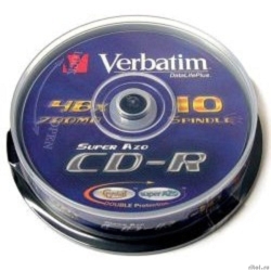VERBATIM ����� CD-R 80 52x  CB/10  (43437)   [��������: 2 ������]