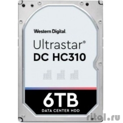 6Tb WD Ultrastar DC HC310 {SATA 6Gb/s, 7200 rpm, 256mb buffer, 3.5"} [0B36039/HUS726T6TALE6L4]  [: 1 ]