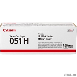 Canon Cartridge 051H 2169C002 �����-�������� ��� Canon LBP162dw, 4100 ���. ������  [��������: 2 ������]