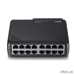 Netis ST3116P ����������, ������������� 16-�������� 10/100 ����/�, 16 ����� RJ45 10/100 ����/�, ����������, ����������� ������  [��������: 2 ����]