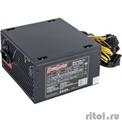 Exegate EX221638RUS-S   500W Exegate 500NPXE(+PFC), ATX, black, 12cm fan, 24p+4p, 6/8p PCI-E, 4*SATA,3*IDE, FDD +  220V      [: 1 ]