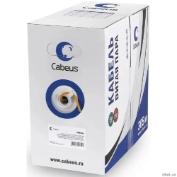 Cabeus UTP-4P-Cat.6-SOLID-LSZH ������ ����� ���� UTP (U/UTP), ��������� 6, 4 ���� 0,57�� (23 AWG), �����������, LSZH (305 �) ���������  [��������: 2 ������]