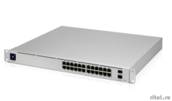 UBIQUITI USW-Pro-24-POE PoE-  , 24 1G RJ45, 2 10G SFP+,  400   [: 1 ]