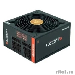 Chieftec Silicon SLC-650C (ATX 2.3, 650W, 80 PLUS BRONZE, Active PFC, 140mm fan, Full Cable Management) Retail  [: 1 ]