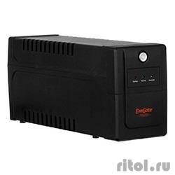 Exegate EP285538RUS  ExeGate Power Back BNB-600.LED.AVR.C13.RJ &lt;600VA/360W, LED, AVR,4*IEC-C13, RJ45/11, Black>  [: 1 ]
